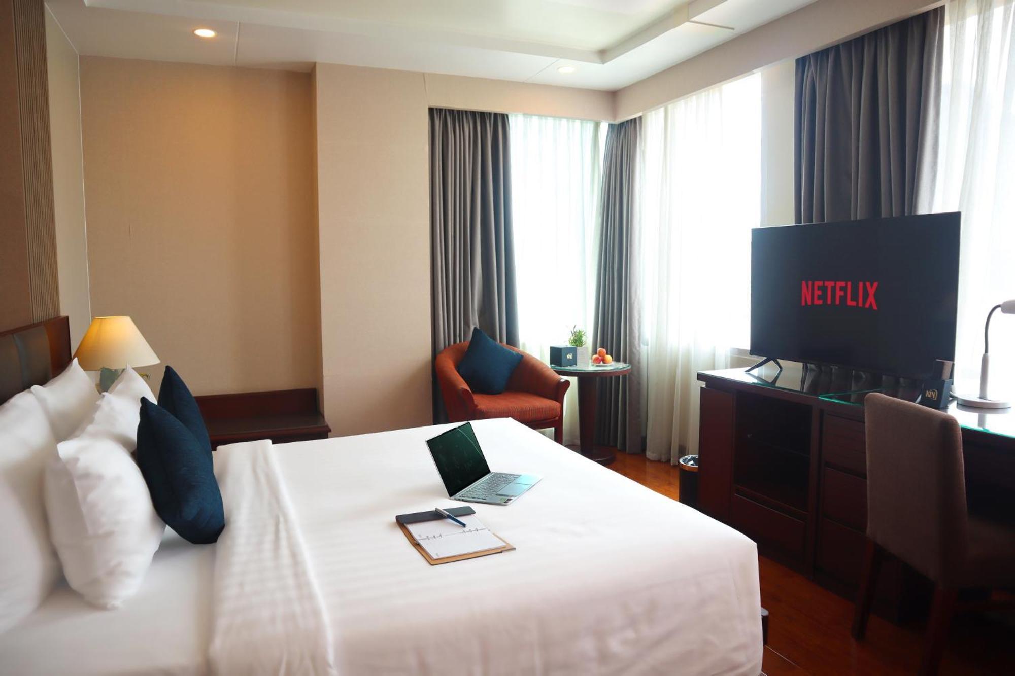 Kin Hotel Thi Sach โฮจิมินห์ซิตี้ ภายนอก รูปภาพ