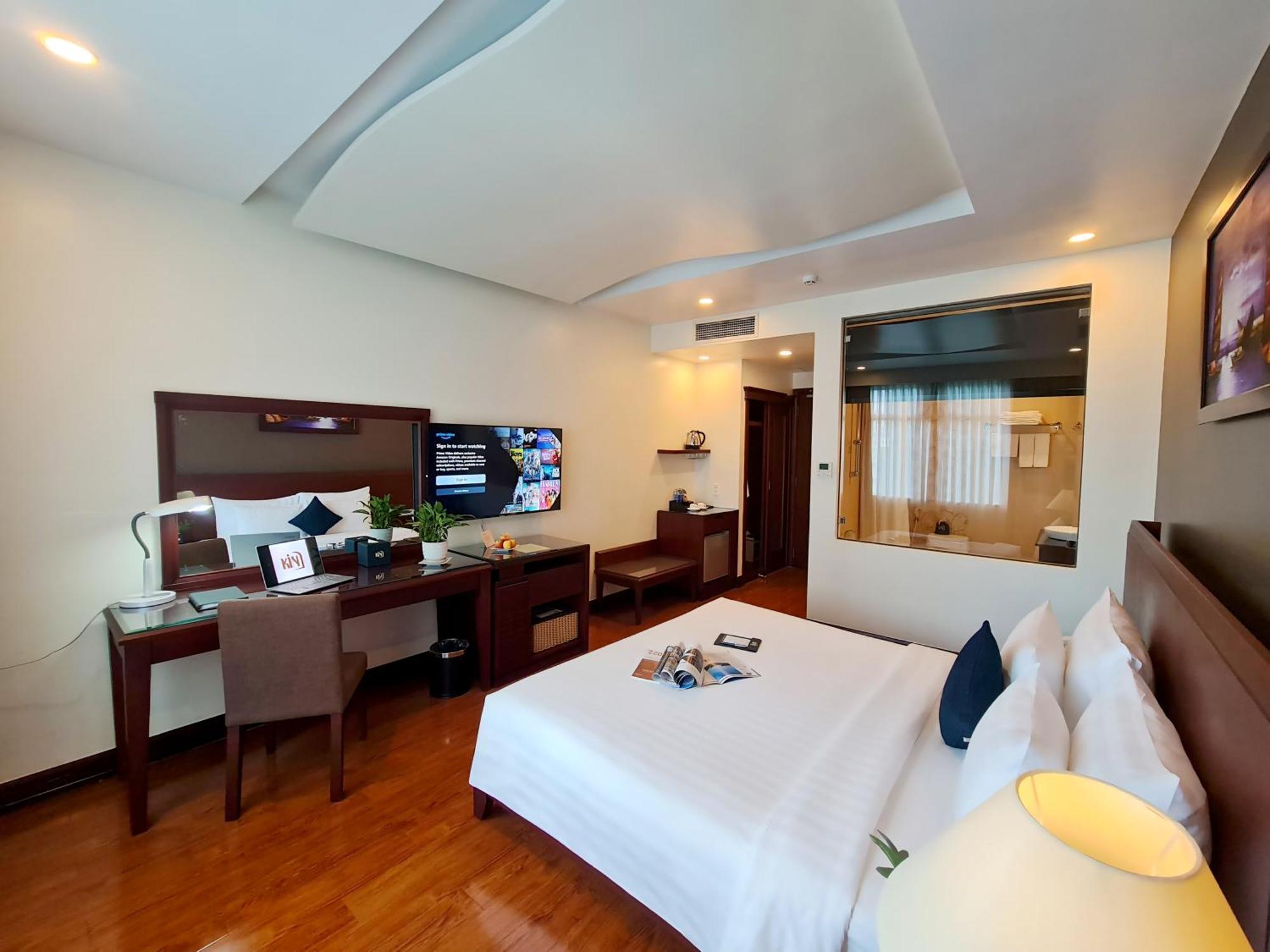Kin Hotel Thi Sach โฮจิมินห์ซิตี้ ภายนอก รูปภาพ