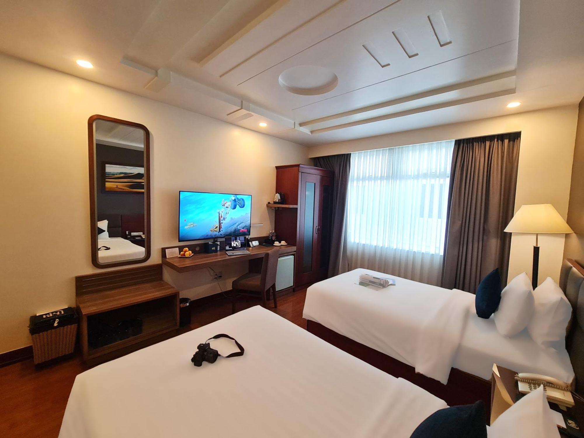 Kin Hotel Thi Sach โฮจิมินห์ซิตี้ ภายนอก รูปภาพ