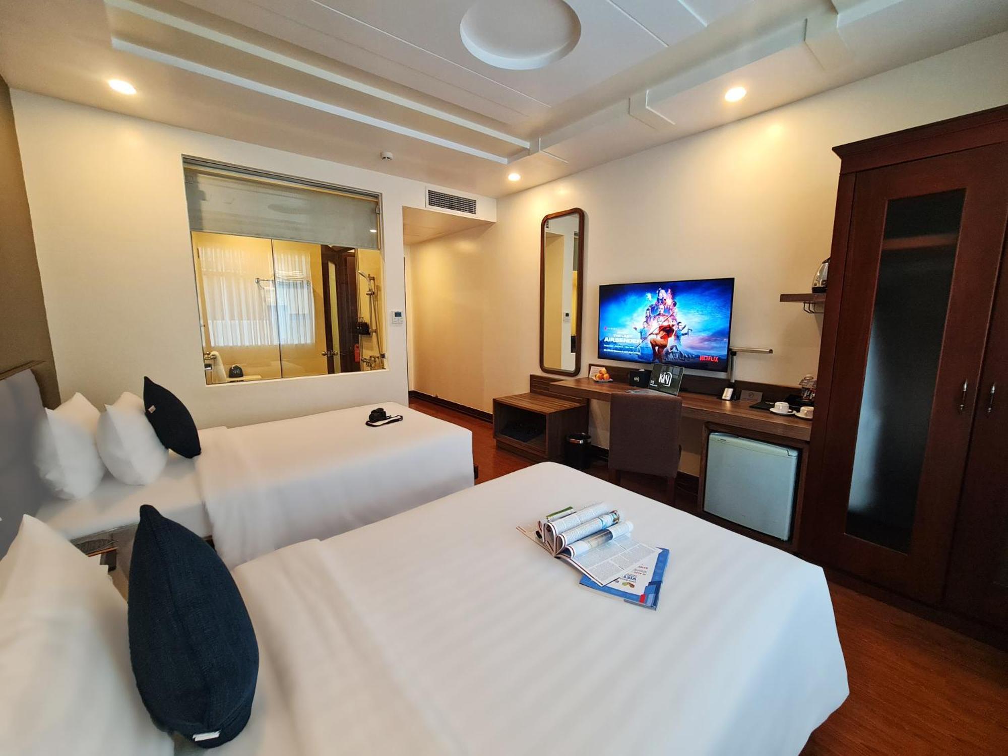 Kin Hotel Thi Sach โฮจิมินห์ซิตี้ ภายนอก รูปภาพ